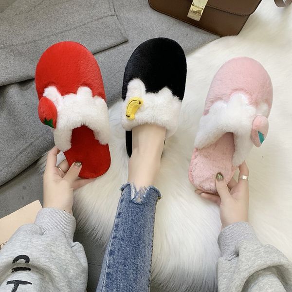 shoes flock slippers casual low slipers women slides luxury 2019 flat massage rome sweet basic rubber short plush with flat, Black
shoes flock slippers casual low slipers women slides luxury 2019 flat massage rome sweet basic rubber short plush with flat, Black