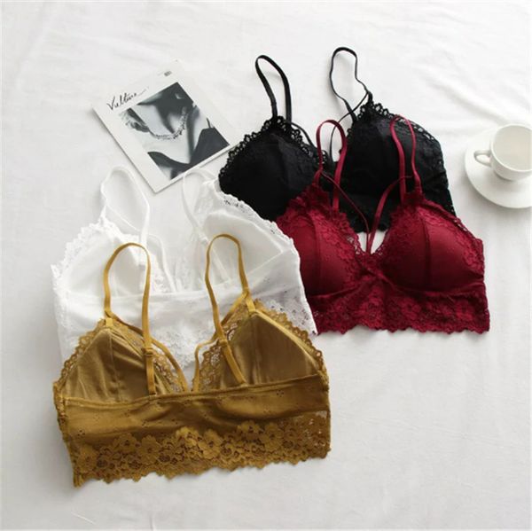 5 цветов sexy бретели lace tank tops женском фитнесе белье lady цветочные кружева bralette crop top 2020, Black;white
5 цветов sexy бретели lace tank tops женском фитнесе белье lady цветочные кружева bralette crop top 2020, Black;white