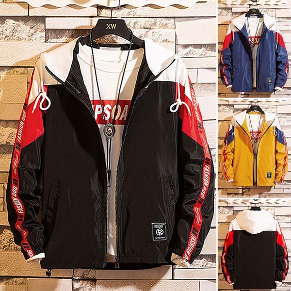 spring autumn thin windbreaker jacket men plus size m-3xl jaqueta masculina slim fit young men hooded bomber jacket, Black;brown
spring autumn thin windbreaker jacket men plus size m-3xl jaqueta masculina slim fit young men hooded bomber jacket, Black;brown