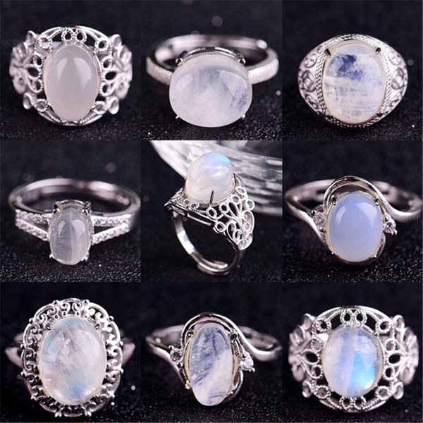 hfancyw natural blue moonstone ring genuine 925 silver inlay gemstone fashion female reiki crystal ring valentine's day gifts, Golden;silver
hfancyw natural blue moonstone ring genuine 925 silver inlay gemstone fashion female reiki crystal ring valentine's day gifts, Golden;silver