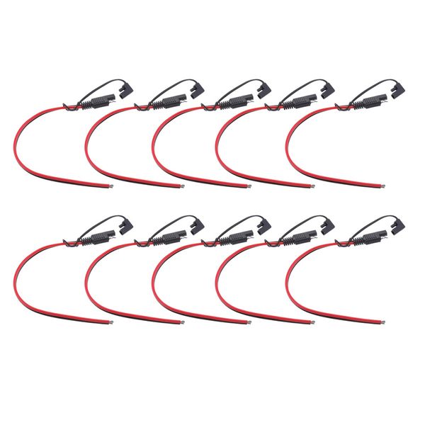 10pieces 14awg sae power automotive extension cable/30cm solar battery plug wire
10pieces 14awg sae power automotive extension cable/30cm solar battery plug wire