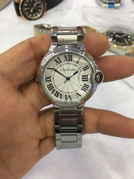 silver stainless steel wristwatches fashion diamond bezel 28mm dial lady quartz watch elegant women dress relogio famous, Slivery;brown
silver stainless steel wristwatches fashion diamond bezel 28mm dial lady quartz watch elegant women dress relogio famous, Slivery;brown