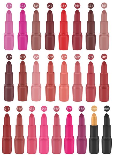 24 color makeup lipstick bullet matte color frost lipstick black and golden color lipstick 3.4g
24 color makeup lipstick bullet matte color frost lipstick black and golden color lipstick 3.4g