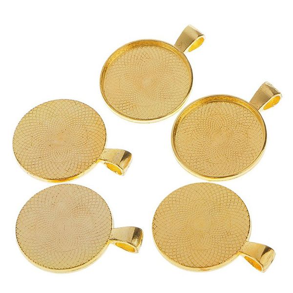 50pcs round charms pendants blanks sockets for 25mm cabochons necklace craft - gold, Silver
50pcs round charms pendants blanks sockets for 25mm cabochons necklace craft - gold, Silver