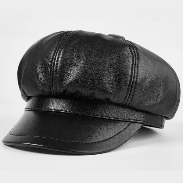 spring autumn genuine leather beret hat female sheepskin british fashion cap women recreational all-match painter's caps h261, Blue;gray
spring autumn genuine leather beret hat female sheepskin british fashion cap women recreational all-match painter's caps h261, Blue;gray