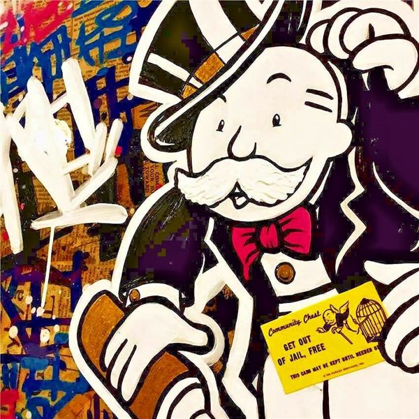 alec monopoly oil painting on canvas home decor wall art picture handpainted & hd printed urban art decor community chest
alec monopoly oil painting on canvas home decor wall art picture handpainted & hd printed urban art decor community chest