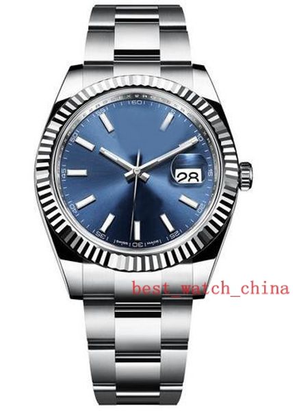 fashion noble latest version high qualit 41mm 126334 stainless steel silver bezel sapphire glass blue dial automatic men's movement wat, Slivery;brown
fashion noble latest version high qualit 41mm 126334 stainless steel silver bezel sapphire glass blue dial automatic men's movement wat, Slivery;brown