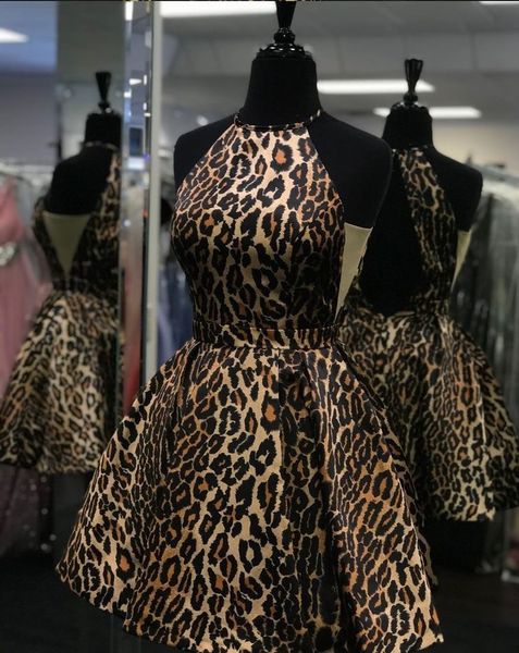 2022 modest leopard short homecoming prom dress halter backless cut-out waist a line party graduation cocktail dress, Blue;pink
2022 modest leopard short homecoming prom dress halter backless cut-out waist a line party graduation cocktail dress, Blue;pink