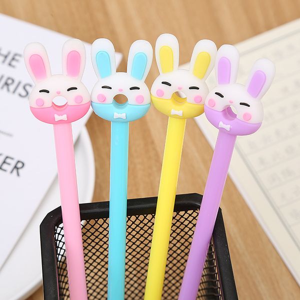 40 pcs/lot donuts ears gel pen cute student office stationery school water gel ink pen black ink signature escolar
40 pcs/lot donuts ears gel pen cute student office stationery school water gel ink pen black ink signature escolar