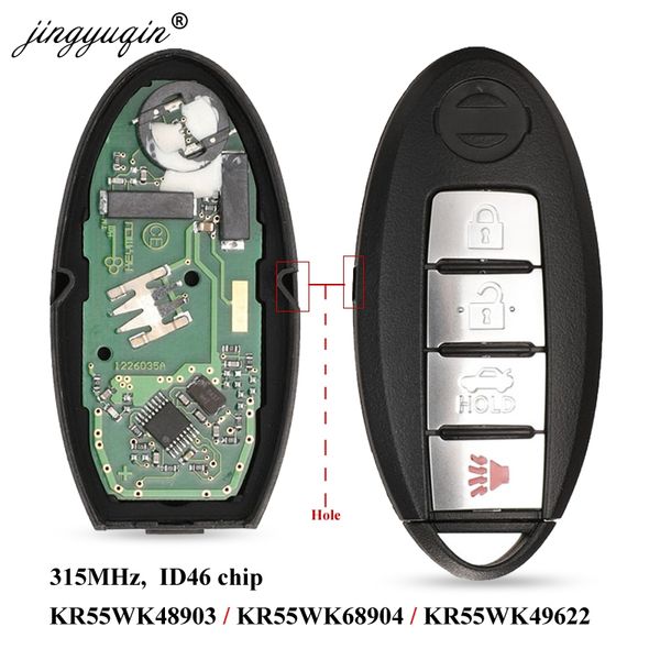 jingyuqin smart remote key for altima teana maxima murano for infiniti g25 g35 g37 q60 fx35 fx37 qx70 fx50 315mhz id46
jingyuqin smart remote key for altima teana maxima murano for infiniti g25 g35 g37 q60 fx35 fx37 qx70 fx50 315mhz id46