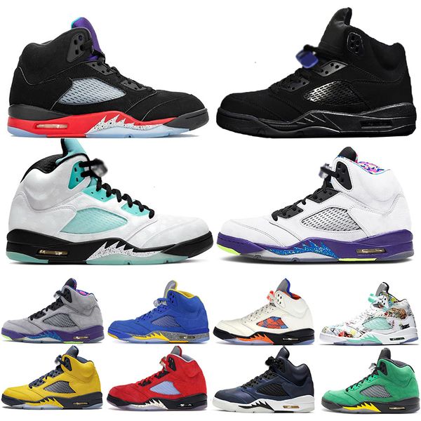 new arrival triple black alternate 5 5s mens basketball shoes fire red oil grey reflective island green wings michigan sneakers trainers, White;red
new arrival triple black alternate 5 5s mens basketball shoes fire red oil grey reflective island green wings michigan sneakers trainers, White;red