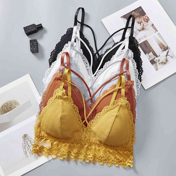 women bras thin section ladies padded bra push up lingerie wireless comfortable sleep bralette sporty bras hot, Red;black
women bras thin section ladies padded bra push up lingerie wireless comfortable sleep bralette sporty bras hot, Red;black