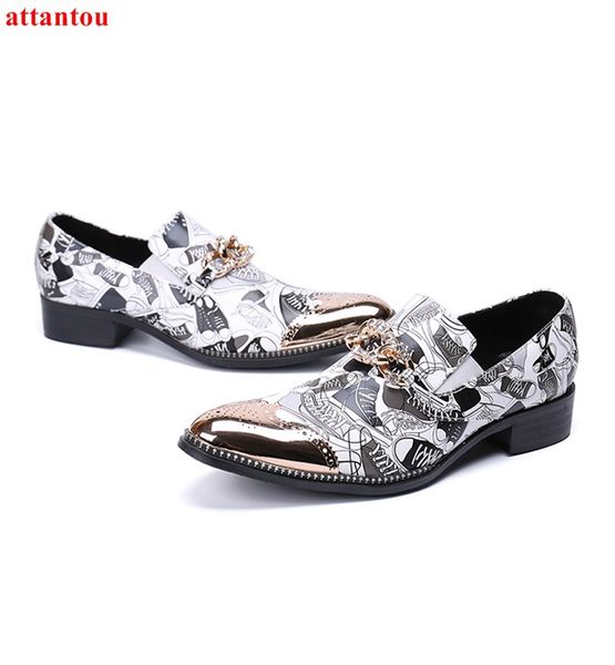golden toe men leather dress shoes black white printed luxury male casual shoes concise style slip-on office feast formal
golden toe men leather dress shoes black white printed luxury male casual shoes concise style slip-on office feast formal