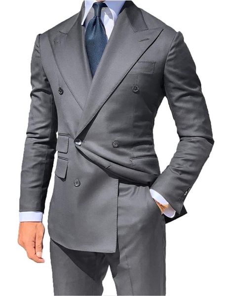 classic style double breasted gray groom tuxedos lapel groomsmen men blazers suits (jacket+pants+tie) no:492, White;black
classic style double breasted gray groom tuxedos lapel groomsmen men blazers suits (jacket+pants+tie) no:492, White;black