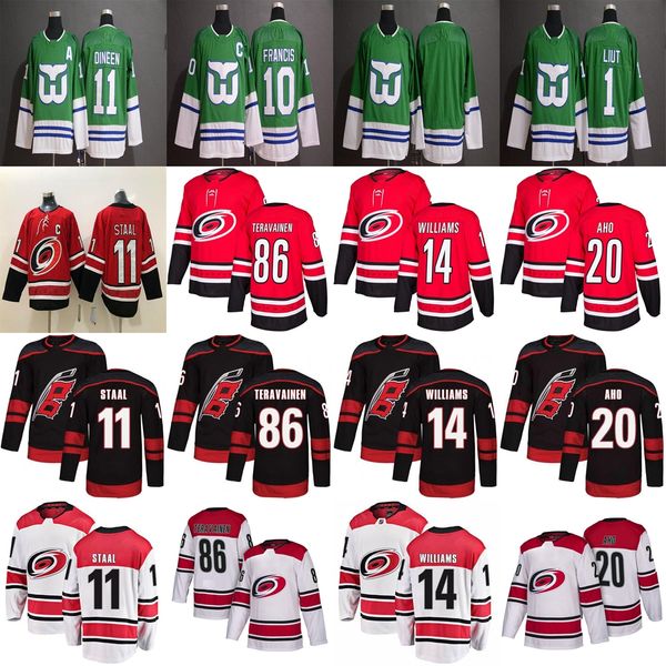 2018-2019 season carolina hurricanes jerseys 11 staal jersey 14 justin williams 11 kevin dineen 20 sebastian aho hockey jerseys sitched, Black;red
2018-2019 season carolina hurricanes jerseys 11 staal jersey 14 justin williams 11 kevin dineen 20 sebastian aho hockey jerseys sitched, Black;red