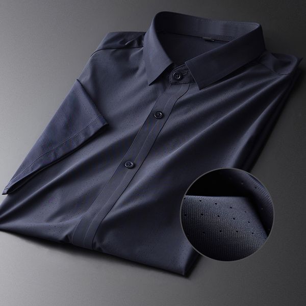 summer mens shirts luxury short sleeve solid color casual mens dress shirts plus size 4xl fashion slim fit male shorts, White;black
summer mens shirts luxury short sleeve solid color casual mens dress shirts plus size 4xl fashion slim fit male shorts, White;black