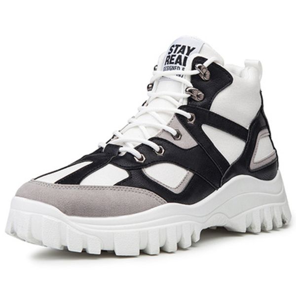 men's shoes men's outdoor shoes korean tide high-sports new thick bottom trend casual walking, Black
men's shoes men's outdoor shoes korean tide high-sports new thick bottom trend casual walking, Black