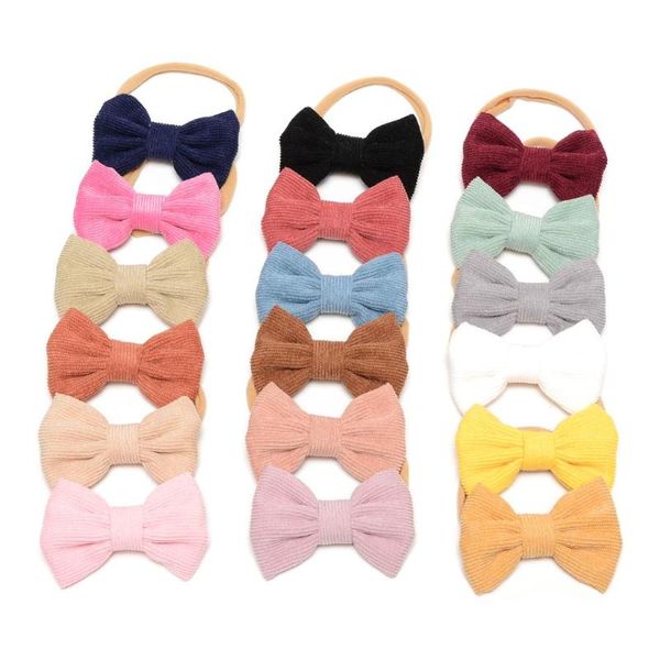 18pcs/lot soild knotted baby bow headband handmade corduroy bows hair band for newborn pgraphy props 18 colors jfny153, Slivery;white
18pcs/lot soild knotted baby bow headband handmade corduroy bows hair band for newborn pgraphy props 18 colors jfny153, Slivery;white