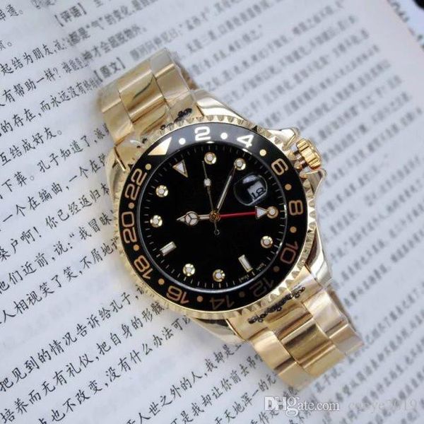 44mm relogio masculino mens watches luxury dress designer fashion black dial calendar gold bracelet folding clasp master male mens watch, Slivery;golden
44mm relogio masculino mens watches luxury dress designer fashion black dial calendar gold bracelet folding clasp master male mens watch, Slivery;golden