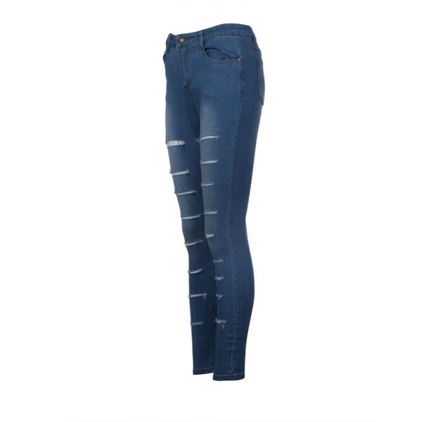 women jeans fashion trend high-end women denim skinny ripped pants high waist stretch jeans slim pencil trousers, Blue
women jeans fashion trend high-end women denim skinny ripped pants high waist stretch jeans slim pencil trousers, Blue
