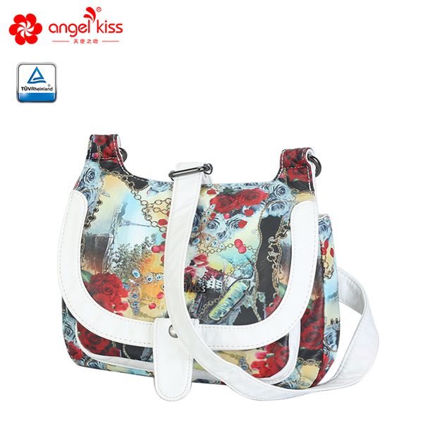 angel kiss new arrival spring and summer women's shoulder bag retro printed small square bag for ladies gift
angel kiss new arrival spring and summer women's shoulder bag retro printed small square bag for ladies gift