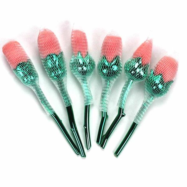6 pcs makeup brushes set flower makeup brushes unique rose foundation blending contour cream cosmetic kit
6 pcs makeup brushes set flower makeup brushes unique rose foundation blending contour cream cosmetic kit