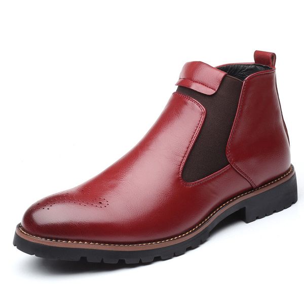autumn winter men boots black red yellow microfiber leather brogue boots bullock men casual shoes
autumn winter men boots black red yellow microfiber leather brogue boots bullock men casual shoes