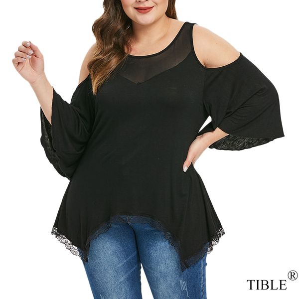 tible plus size mesh open shoulder blouses see through women shirt fashion voile solid long sleeve ladies spring fall, White
tible plus size mesh open shoulder blouses see through women shirt fashion voile solid long sleeve ladies spring fall, White