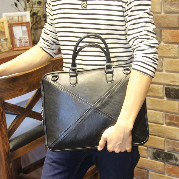 men's bags handbags men's shoulder bags messenger business casual briefcase stitching trends korean briefcase
men's bags handbags men's shoulder bags messenger business casual briefcase stitching trends korean briefcase