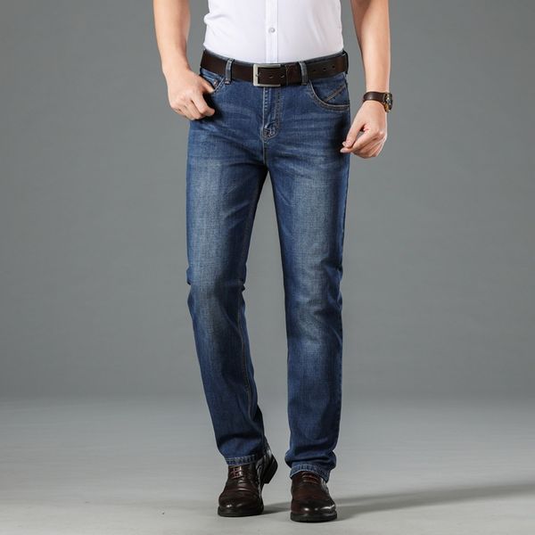 2020 newly fashion men jeans dark blue straight fit classical casual business long pants vintage smart elastic jeans men
2020 newly fashion men jeans dark blue straight fit classical casual business long pants vintage smart elastic jeans men
