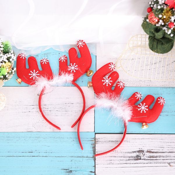 4pcs/lot christmas antlers ears with bells headband holiday makeup dress up props merry christmas decor tool navidad
4pcs/lot christmas antlers ears with bells headband holiday makeup dress up props merry christmas decor tool navidad
