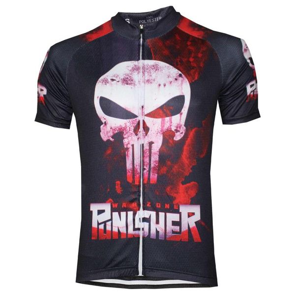 hirbgod 2020 new funny skull print bike jersey men short sleeve cycling clothing punisher blood color black bike shirt hk353, Black;red
hirbgod 2020 new funny skull print bike jersey men short sleeve cycling clothing punisher blood color black bike shirt hk353, Black;red