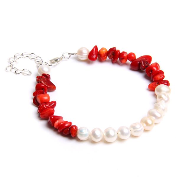 white freshwater pearls bracelets women elegant wedding jewelry gift natural tiny red agat chips beads charm adjustable bracelet, Black
white freshwater pearls bracelets women elegant wedding jewelry gift natural tiny red agat chips beads charm adjustable bracelet, Black
