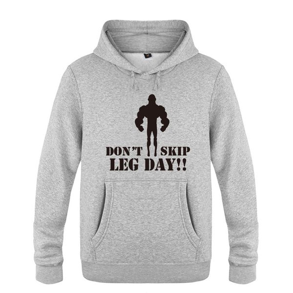 dont skip leg day - gym bodybuilder training novelty creative hoodies men 2018 men's pullover fleece hooded sweatshirts, Black
dont skip leg day - gym bodybuilder training novelty creative hoodies men 2018 men's pullover fleece hooded sweatshirts, Black