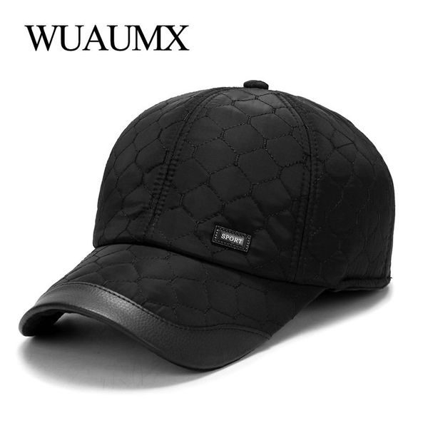 wuaumx autumn winter baseball cap for men with ear flaps cotton warm thick bone snapback cap men vintage dad hat casquette homme, Blue;gray
wuaumx autumn winter baseball cap for men with ear flaps cotton warm thick bone snapback cap men vintage dad hat casquette homme, Blue;gray