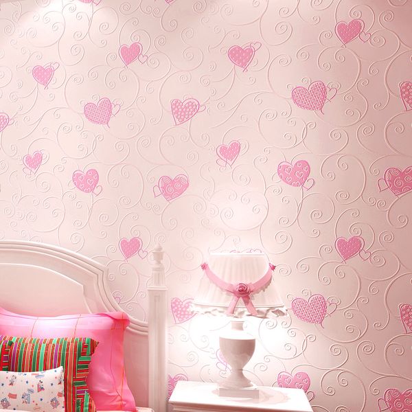 warm romantic girl princess room bedroom non-woven wedding room wallpaper peach heart love pink children's room wall paper
warm romantic girl princess room bedroom non-woven wedding room wallpaper peach heart love pink children's room wall paper