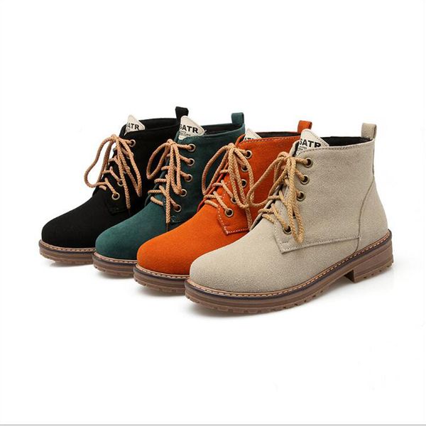 2019 new women ankle boots casual platform shoes winter shoes warm foreign fashion frosted lace-up boots booties, Black
2019 new women ankle boots casual platform shoes winter shoes warm foreign fashion frosted lace-up boots booties, Black