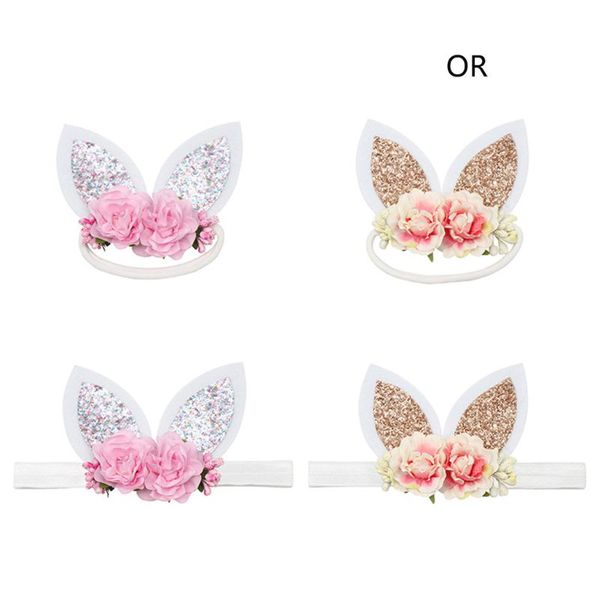 baby artificial flower cloth headband cute easter ears elastic hairband, Slivery;white
baby artificial flower cloth headband cute easter ears elastic hairband, Slivery;white