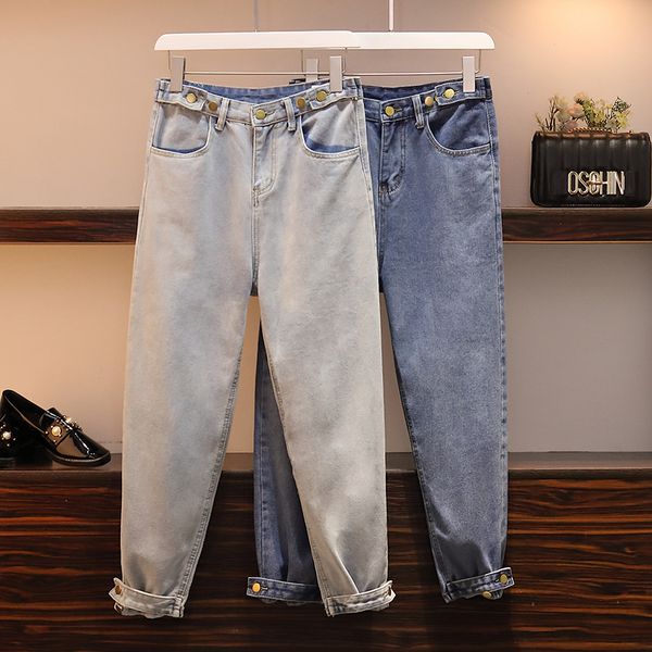 liberjog женщина blue jeans гарем джинсовые брюки casual сыпучие середина талии широкие ноги голеностопного длина весна осень большой размер
liberjog женщина blue jeans гарем джинсовые брюки casual сыпучие середина талии широкие ноги голеностопного длина весна осень большой размер