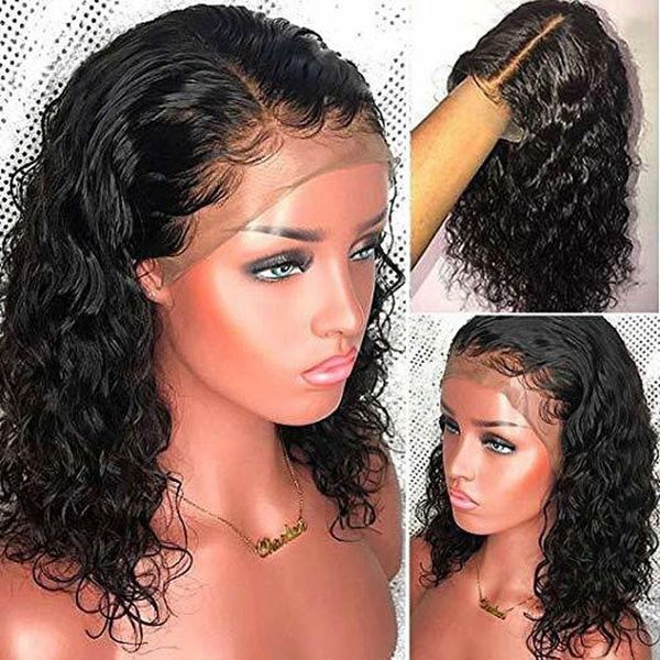 short blunt deep part 13x6 invisible lace front curly bob human hair wig indian remy preplucked and bleached knots closure, Black
short blunt deep part 13x6 invisible lace front curly bob human hair wig indian remy preplucked and bleached knots closure, Black