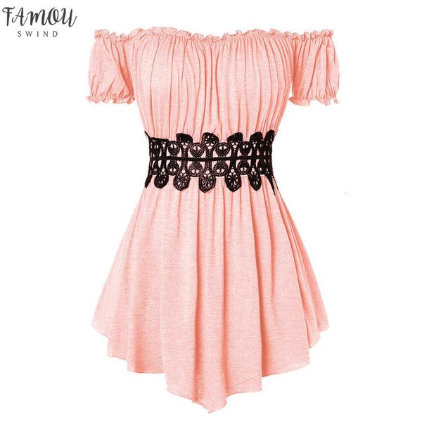 2020 new summer women t shirt fashion short sleeve off shoulder slash neck pleated hollow slash 9040914, White
2020 new summer women t shirt fashion short sleeve off shoulder slash neck pleated hollow slash 9040914, White