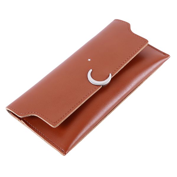 women wallets simple hasp purses long section clutch wallet moon decor clutch money bag pu leather wallet, Red;black
women wallets simple hasp purses long section clutch wallet moon decor clutch money bag pu leather wallet, Red;black
