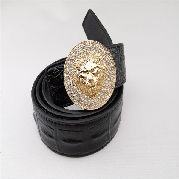 designer belts fashion belts for men and women luxury brand diamond lion buckle leather belt wait belt, Black;brown
designer belts fashion belts for men and women luxury brand diamond lion buckle leather belt wait belt, Black;brown
