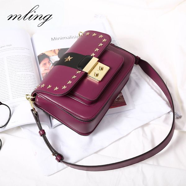 women rivet shoulder bag crossbody bag genuine leather mini female messenger bags handbags bolsas feminina
women rivet shoulder bag crossbody bag genuine leather mini female messenger bags handbags bolsas feminina