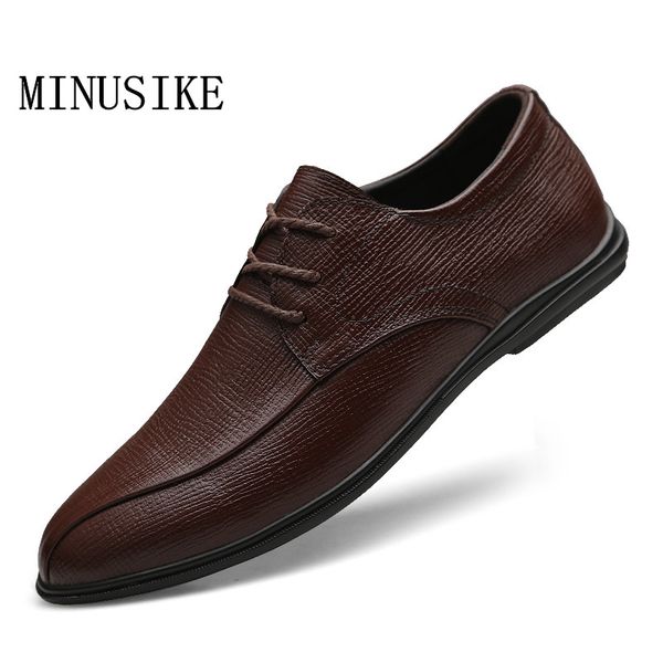 2020 new men dress shoes formal business work soft genuine leather pointed toe for man male men's oxford flats, Black
2020 new men dress shoes formal business work soft genuine leather pointed toe for man male men's oxford flats, Black