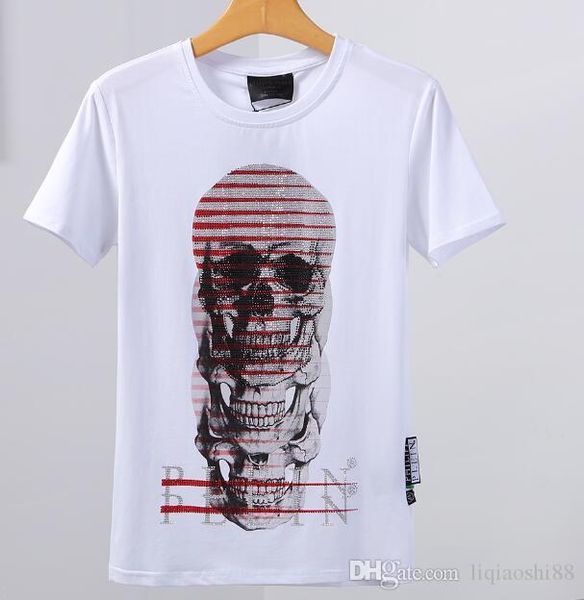 new men's t-shirt short-sleeved cotton skull print t-shirt round neck slim t-shirt men's fashion pullover skateboard g95, White;black
new men's t-shirt short-sleeved cotton skull print t-shirt round neck slim t-shirt men's fashion pullover skateboard g95, White;black