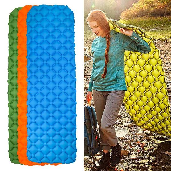 air mattress inflatable bed for tent portable ultralight sleeping pad air bed moistureproof pad outdoor tent camping mat
air mattress inflatable bed for tent portable ultralight sleeping pad air bed moistureproof pad outdoor tent camping mat