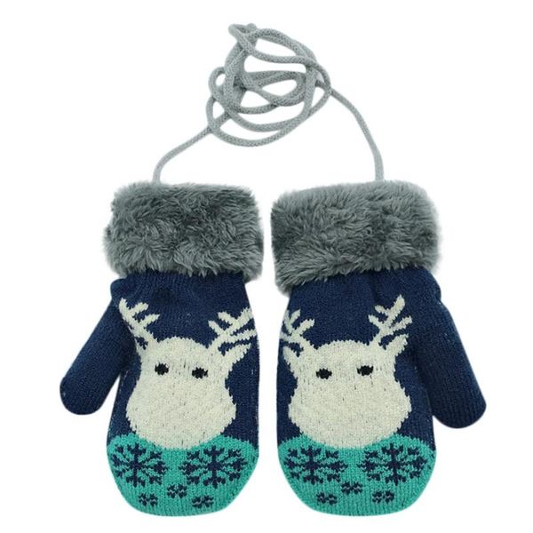 new christmas toddler kids winter cartoon deer velvet knitted mittens gloves winter warm gloves new year gift, Blue;gray
new christmas toddler kids winter cartoon deer velvet knitted mittens gloves winter warm gloves new year gift, Blue;gray
