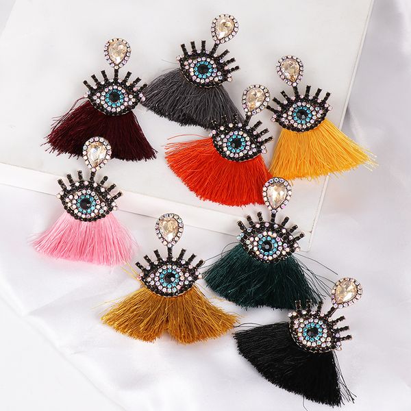 jujia 8 colors eye vintage firenze fringe drops earrings fashion women statement fringetassel earrings, Silver
jujia 8 colors eye vintage firenze fringe drops earrings fashion women statement fringetassel earrings, Silver