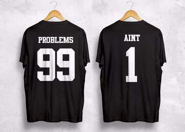 i got 99 problems but ain't one t shirt matching couple friends bitches cotton short sleeve t shirt men casual tee, White;black
i got 99 problems but ain't one t shirt matching couple friends bitches cotton short sleeve t shirt men casual tee, White;black
